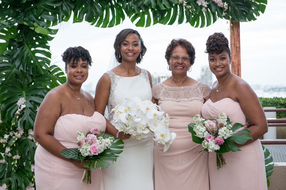 NFL Miami Dolphins Brandon Radcliff ShaKyra Radcliff Briza on the Bay Wedding Andrea Arostegui Photography-179