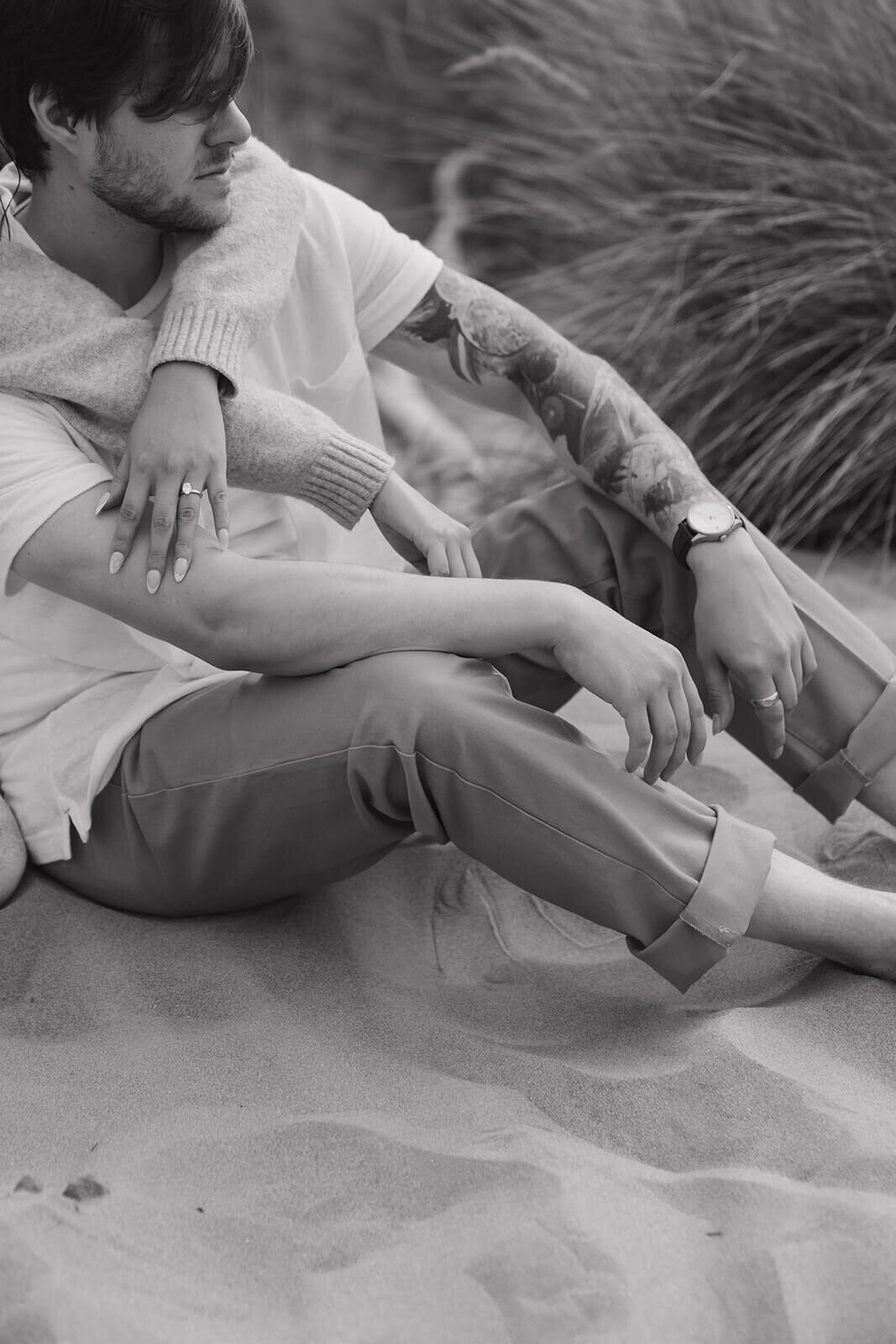 Adventurous Lifestyle Engagement Photos in Morro Bay by San Luis Obispo Wedding Photographer Samantha Anne