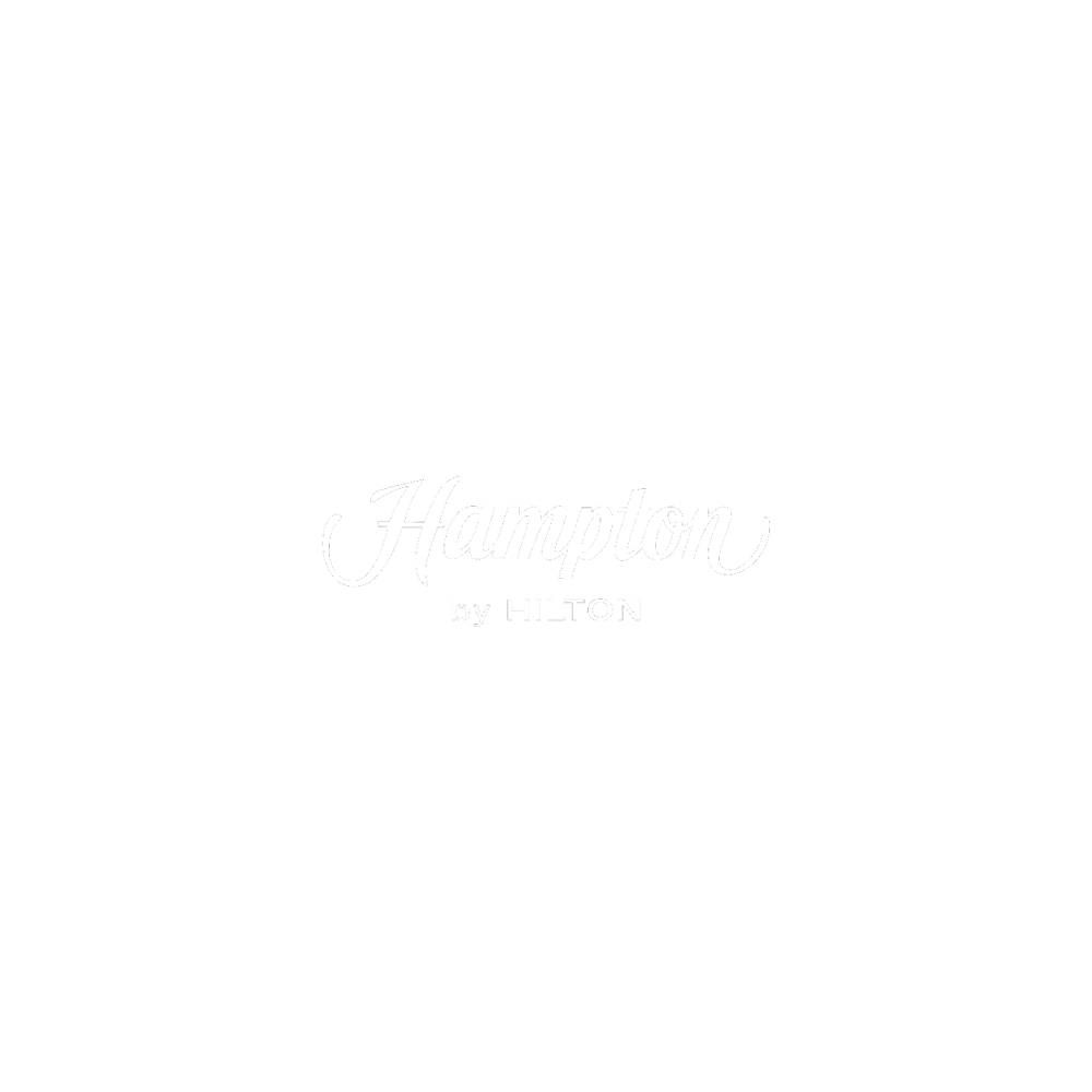 Hampton By Hilton White Logo