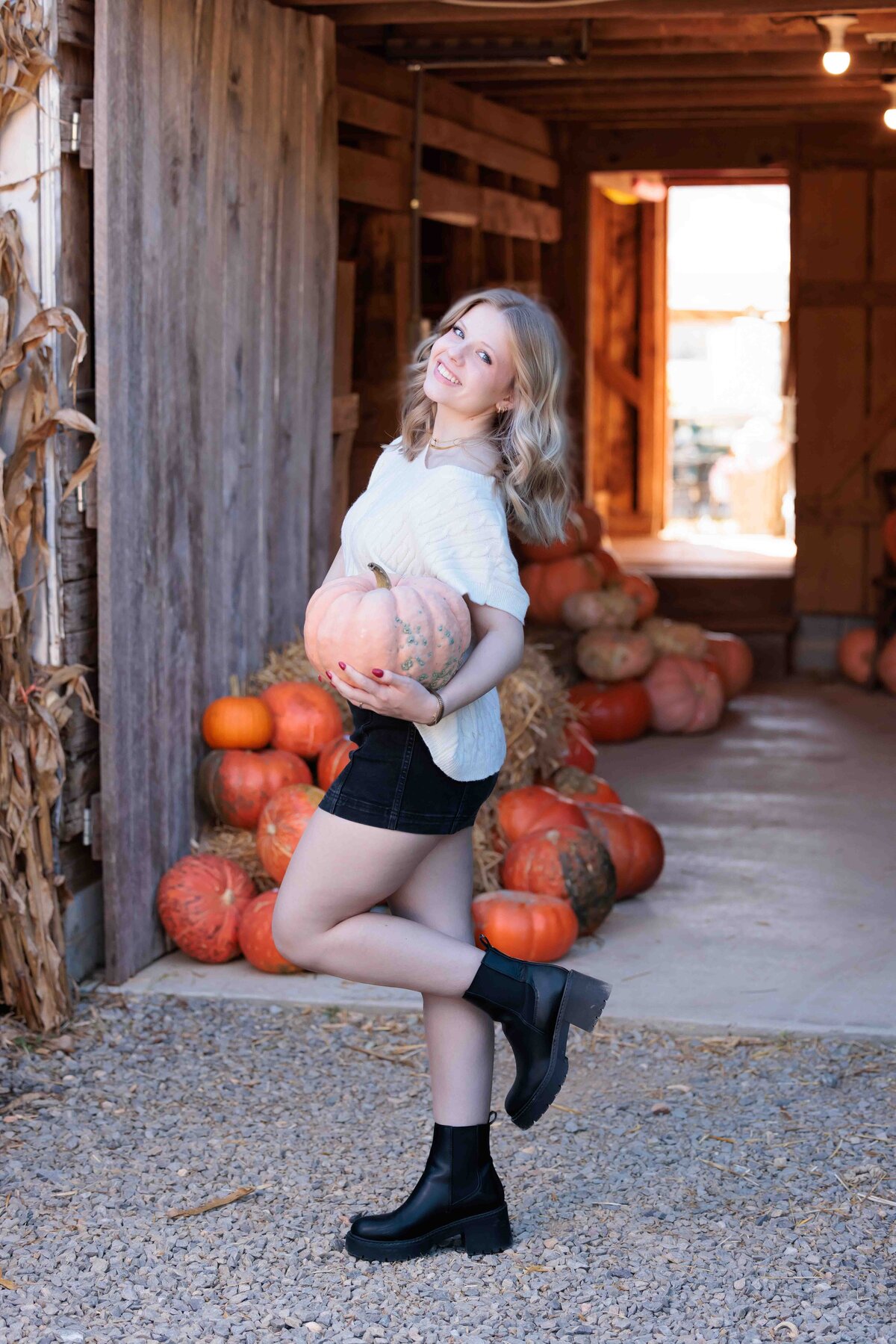Pumpkin portraits in Raleigh NC