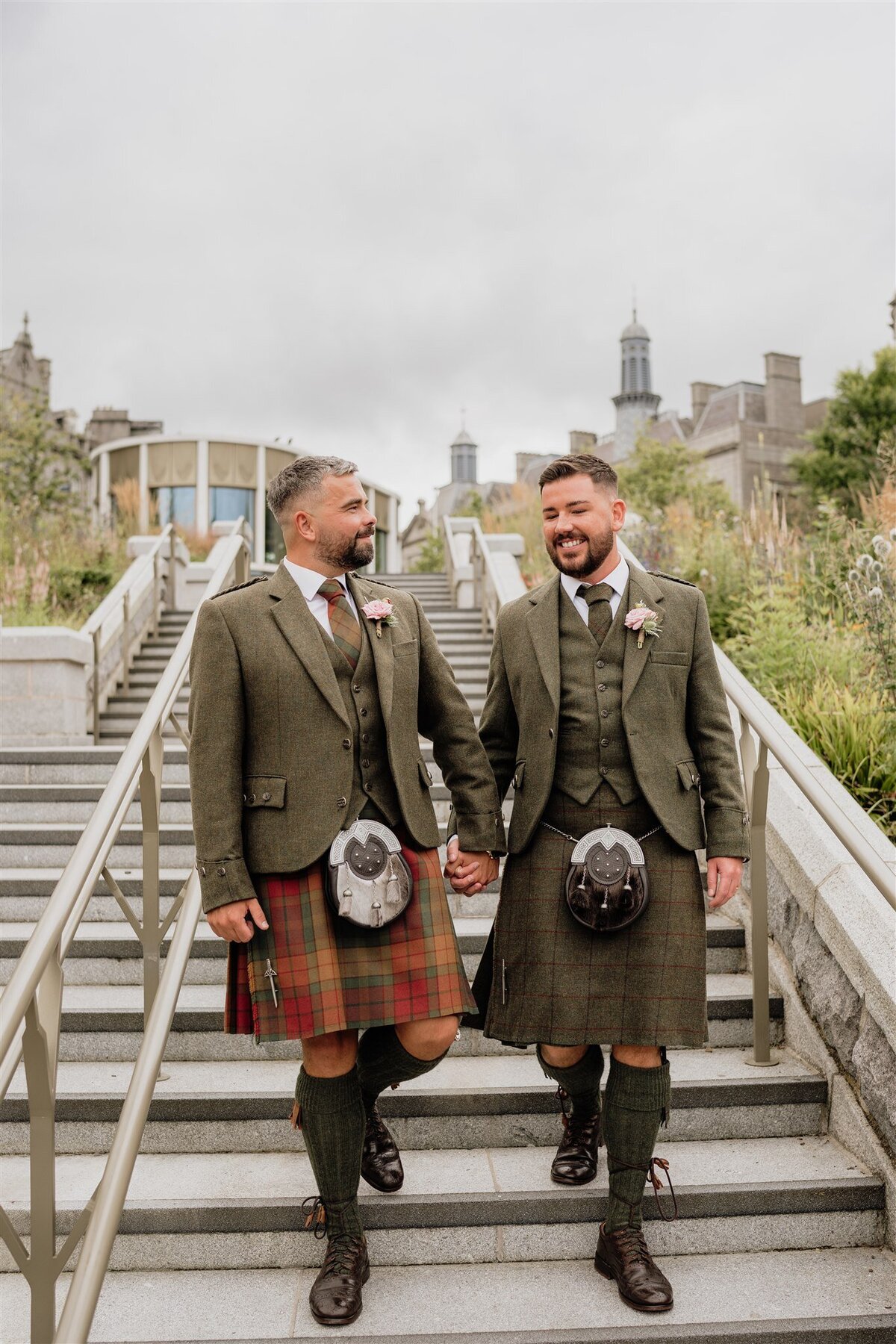 Aberdeen LGBTQ+ Wedding Photography by Aberdeen Wedding Photographer Scott Arlow - 43