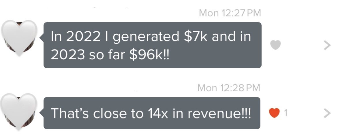 14x in revenue