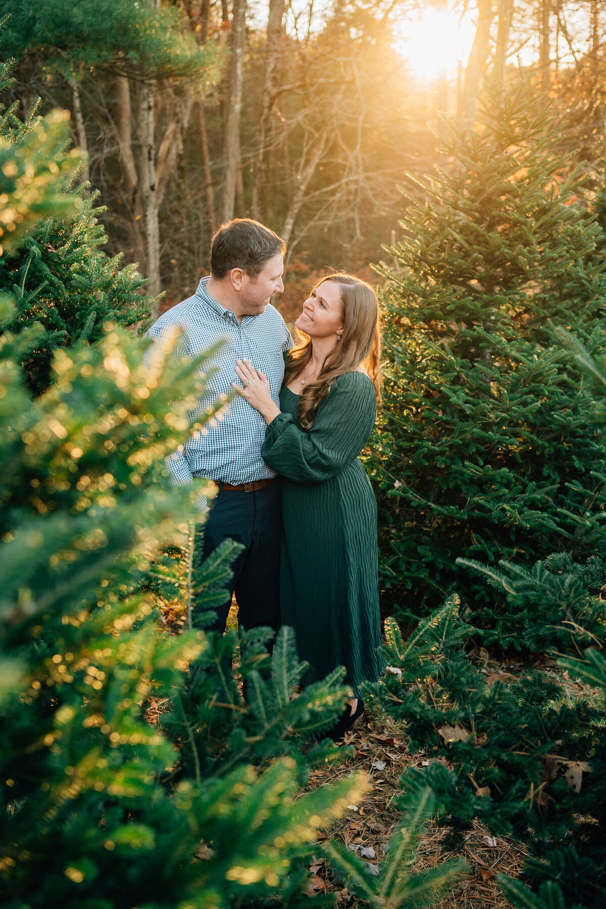 Christmas Tree Farm Mini Sessions | Connecticut Family Photographer-49