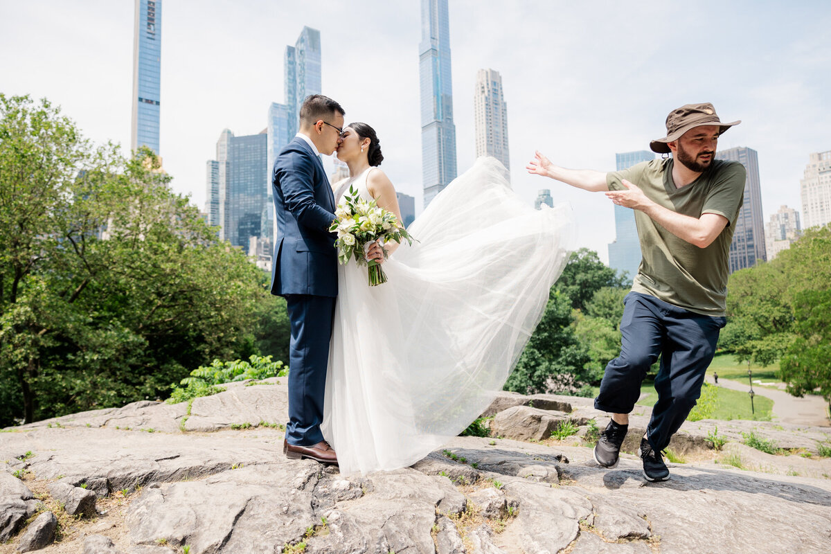 Hudson Valley wedding photographers as a married duo who shoot film and video and digital