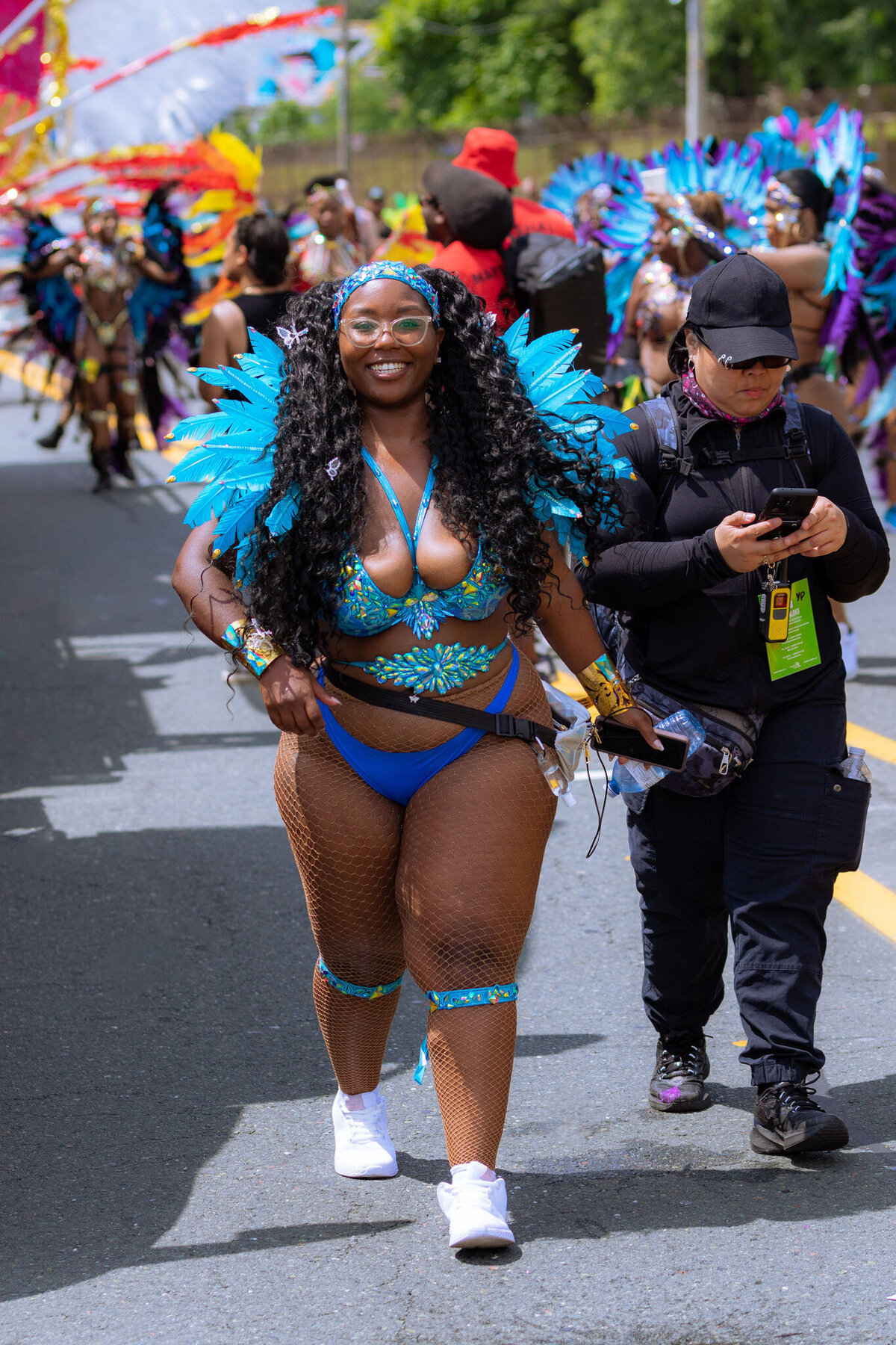Photos of Masqueraders from Toronto Carnival 2023 - Sunlime Mas Band - Medium Band of The Year 2023-163