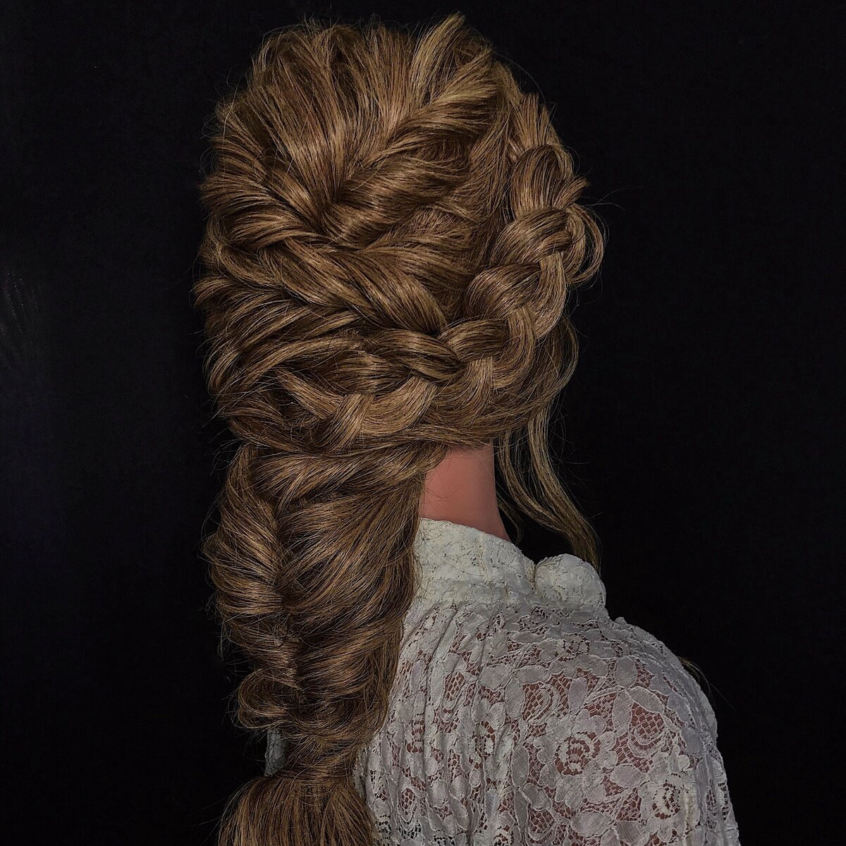 blonde braid