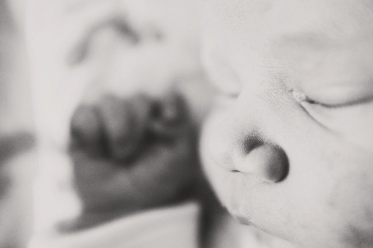 close up of a baby