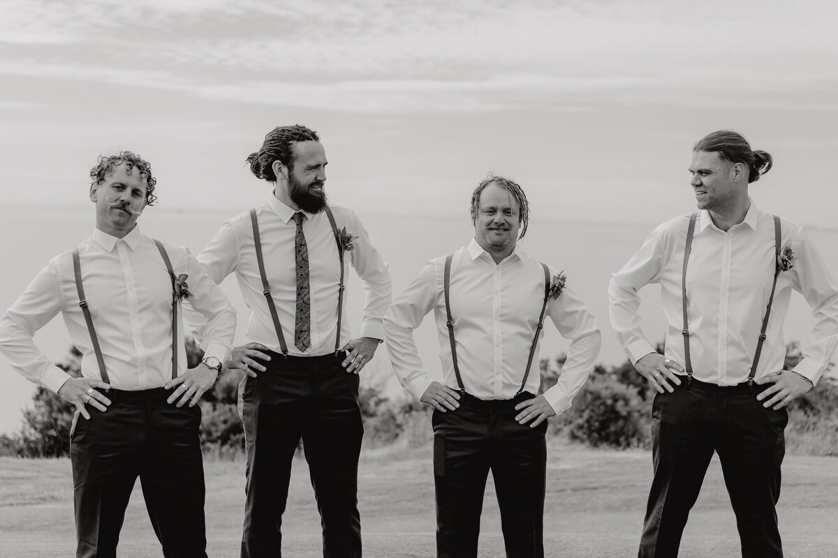 Eliza and Luke's big day by wedding photographer Mornington, Jake Grinde.