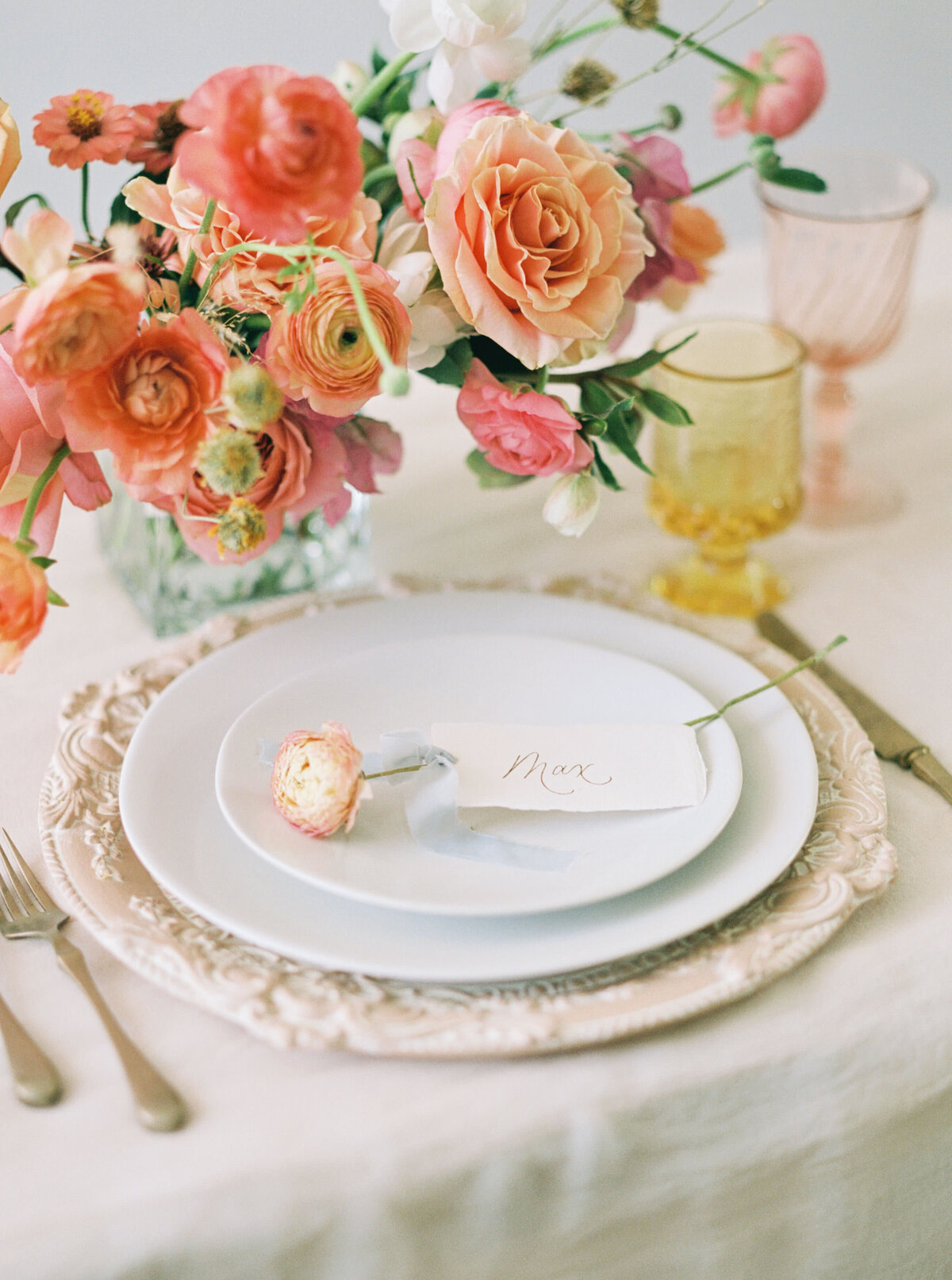 Designs by Hemingway table florals