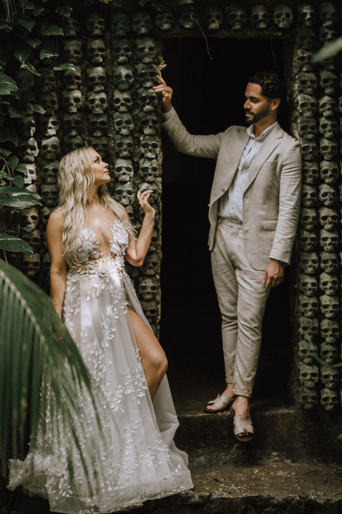 Mayan Wedding Ceremony at a Cenote in Tulum