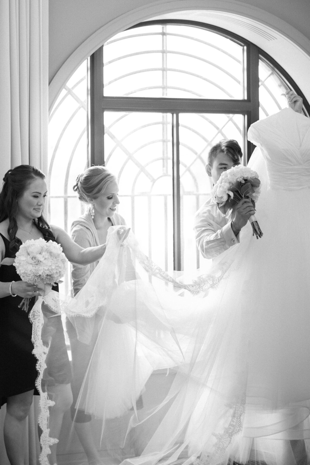 Bay Area Luxury Wedding Photographer - Carolina Herrera Bridal Gown-37