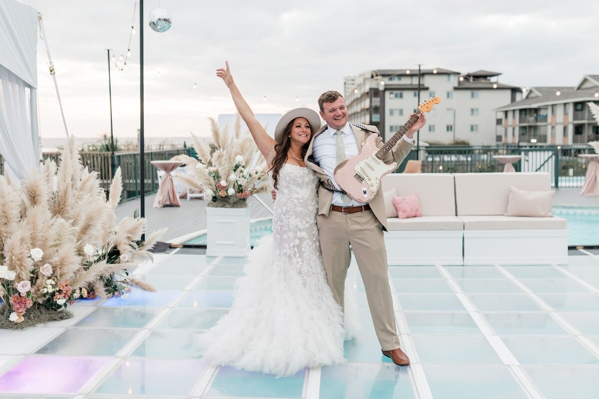 The Isles Beach Club Wedding | Blue Satin Bee 09