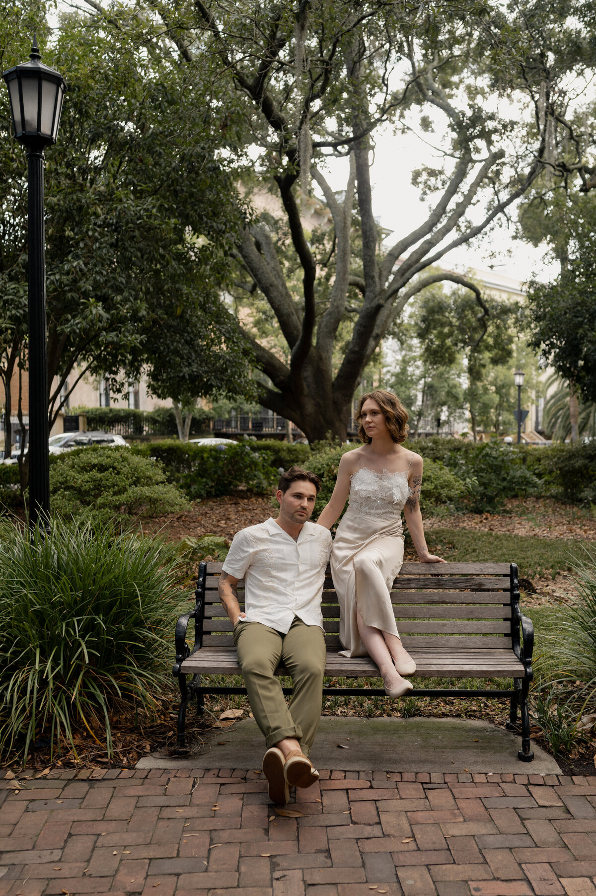 Savannah Engagement Photographer- Chippewa Sqaure Engagement Session - Karen Norian Photography-Mackenzie and Gabe-2692