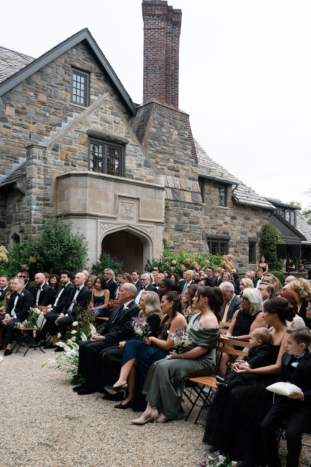 fall-outdoor-wedding-ceremony-greenwich-ct