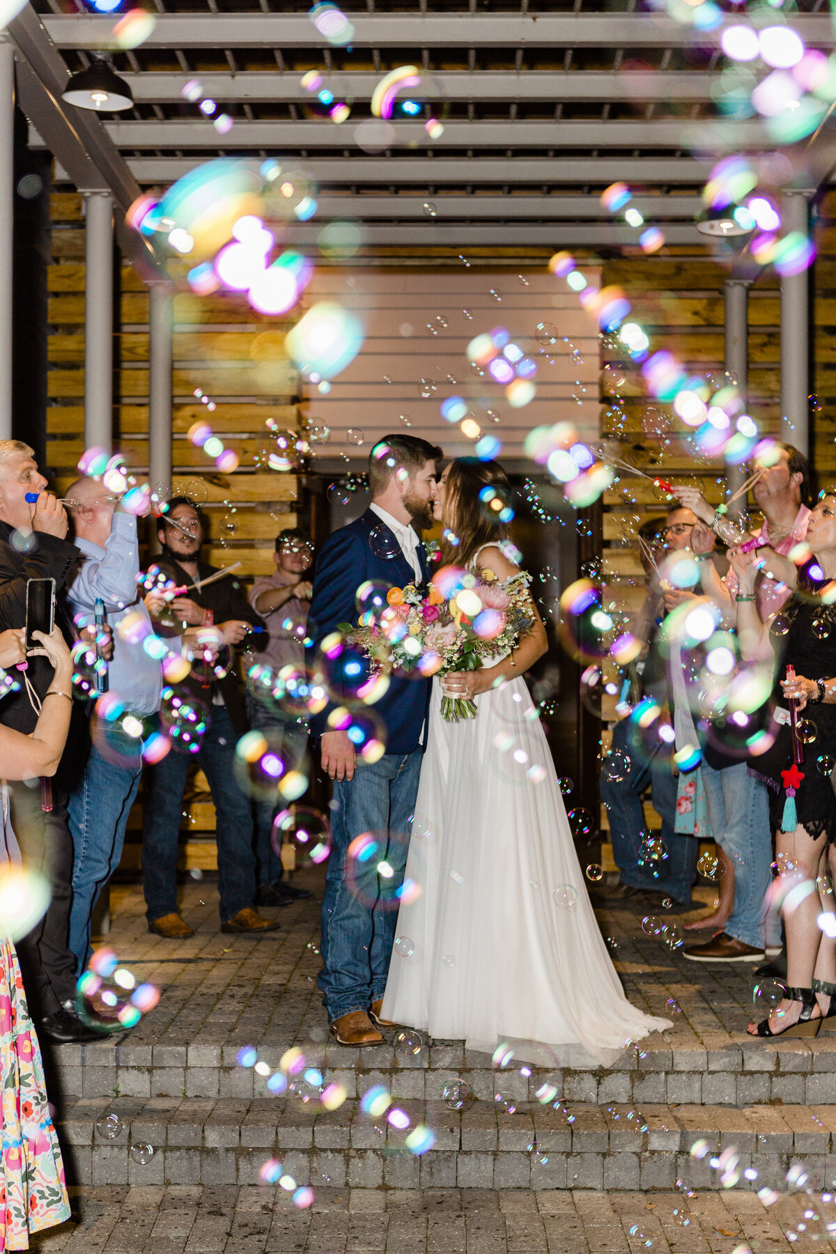 bride-groom-bubble-exit-watercolor-florida