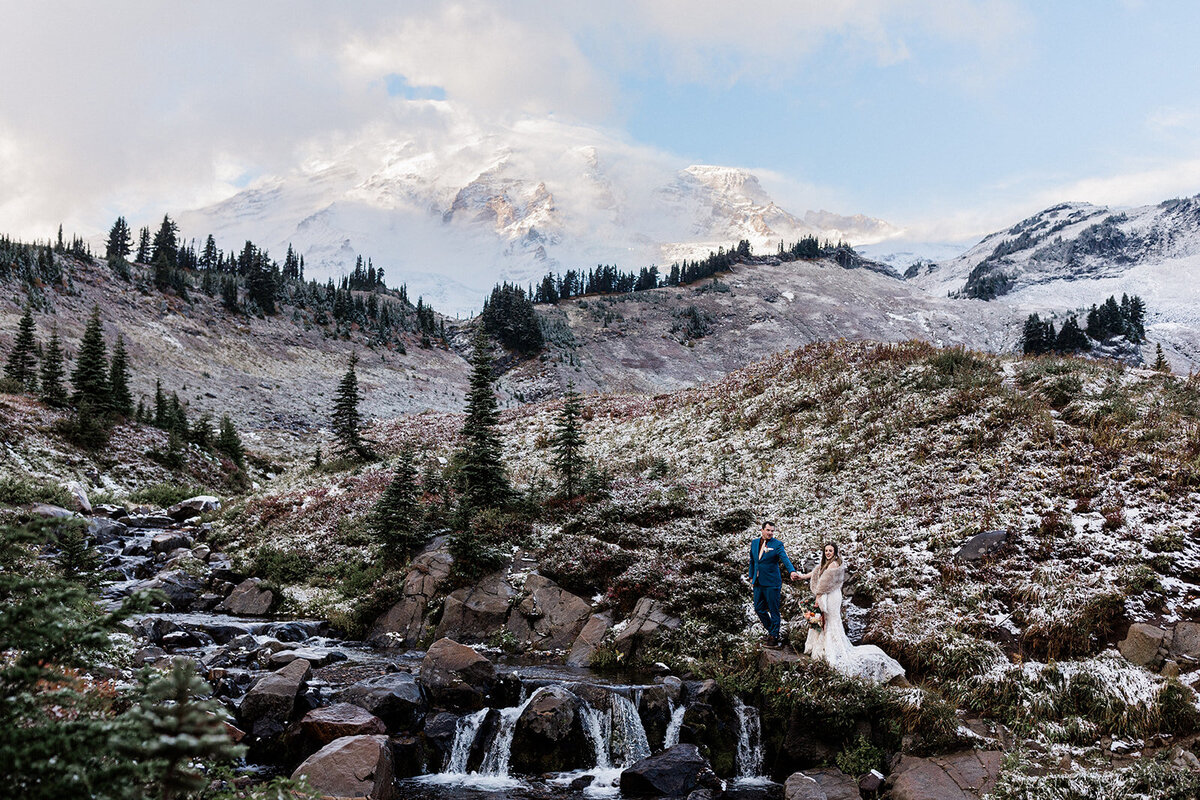 Rainy-Mount-Rainier-National-Park-Intimate-Wedding-97