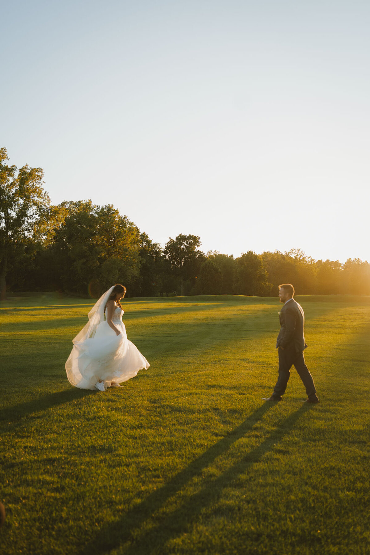 Golden Hour Michigan Wedding Photography-01