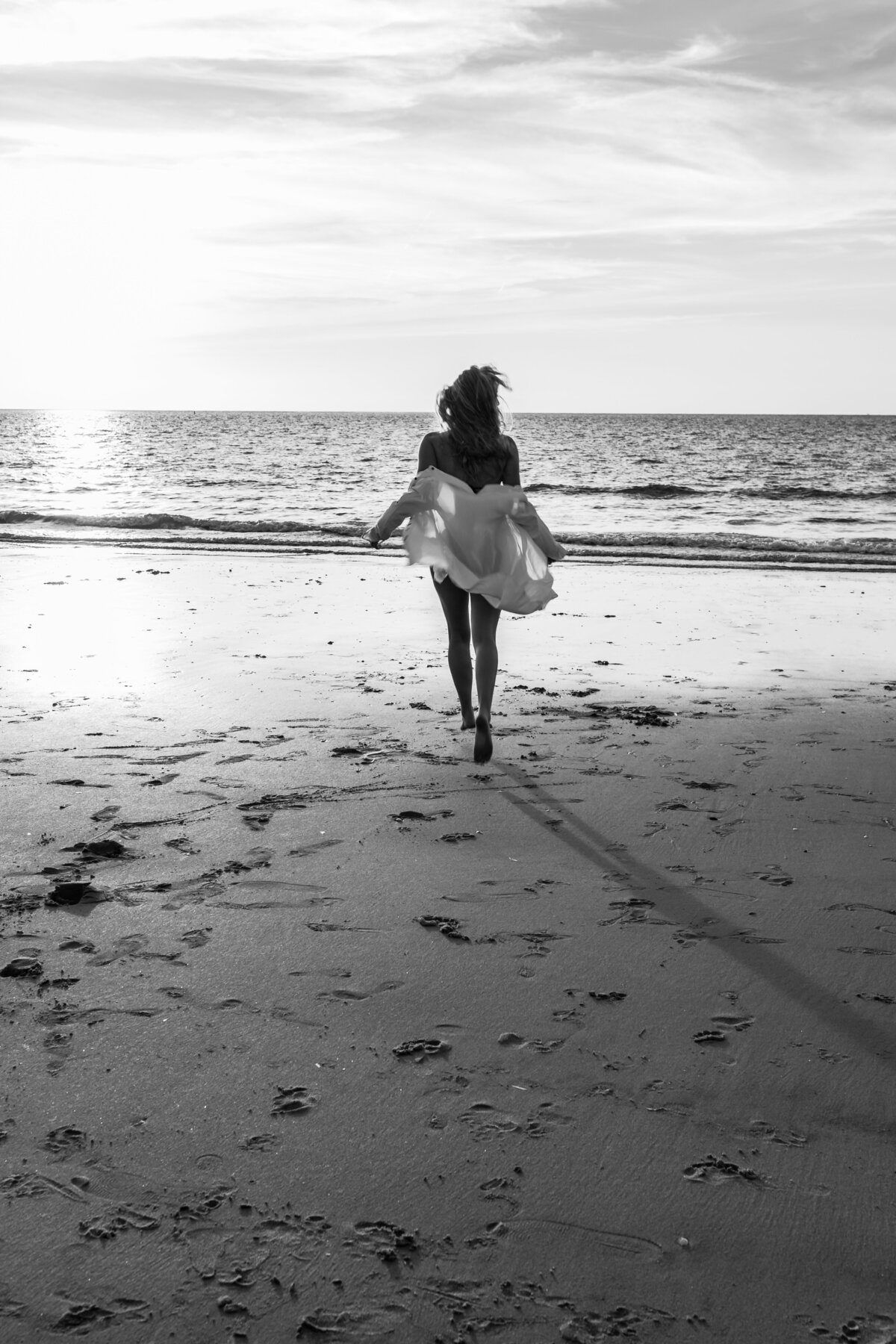Empowerment photography highlighting soft textures and elegant movement