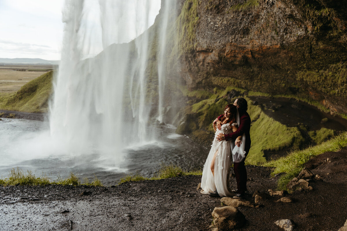 Seljalandsfoss Iceland Elopement Photographer