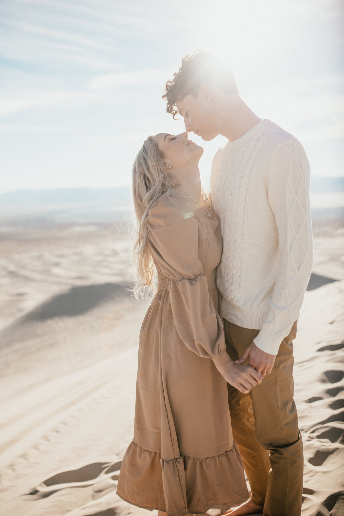 A Sand Dunes Engagement Photography Session - 13