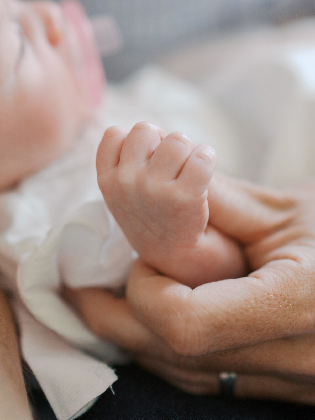 Newborn detail photography by Lauren Bounds