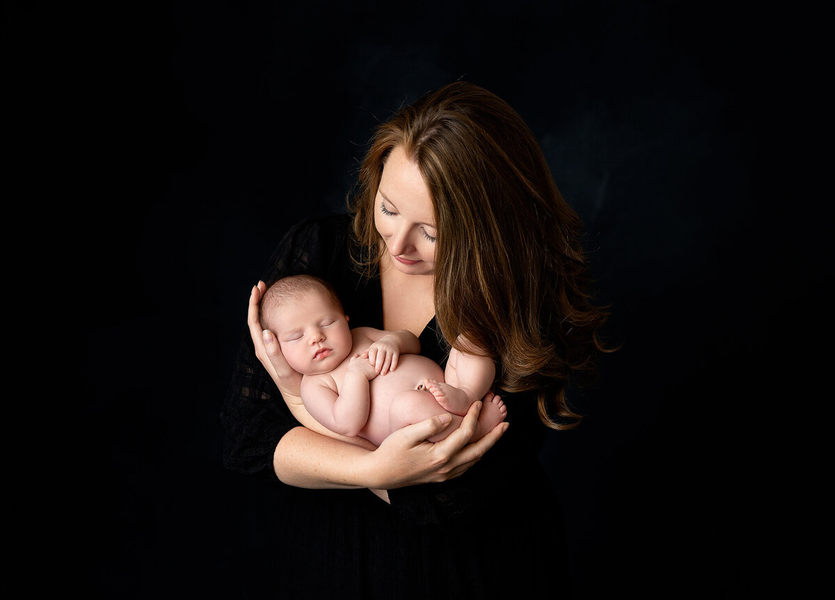 in-studio newborn session