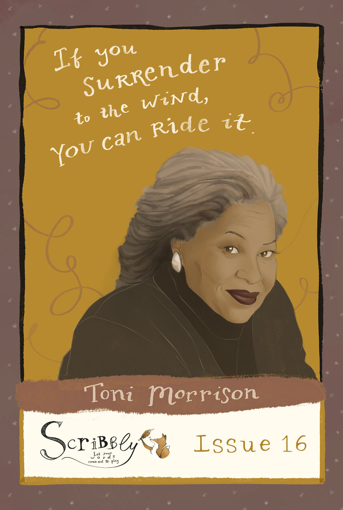 2023ScribblyIssue16. Postcard Toni