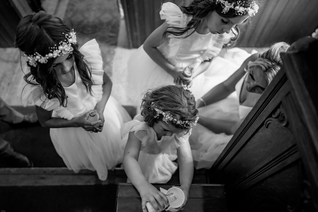Black and white portrait of Ange and Gideon during their Auckland wedding photoshoot, captured by Zanthe Vorsatz Photography.