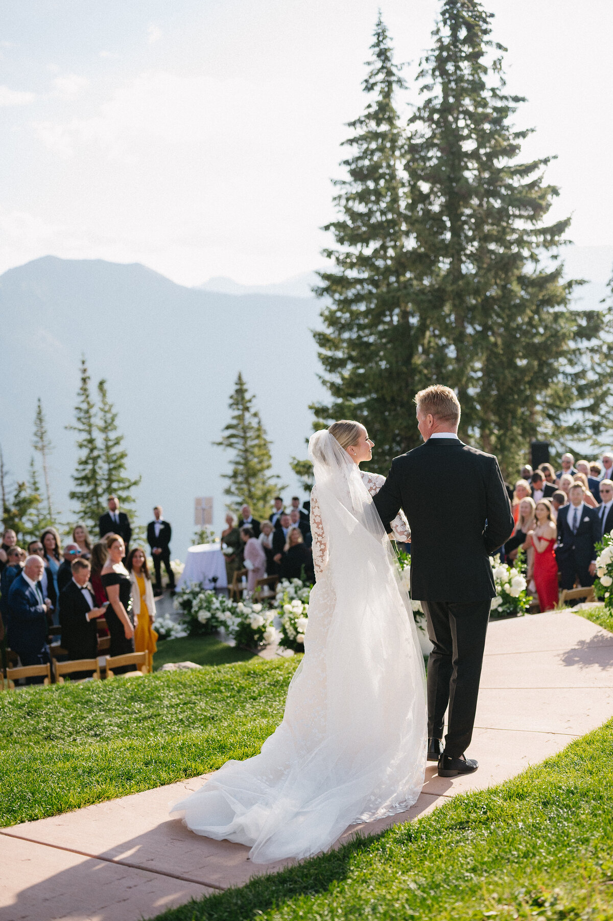 Calluna-Events-Aspen-Wedding-Deck-Ceremony-Processional-1