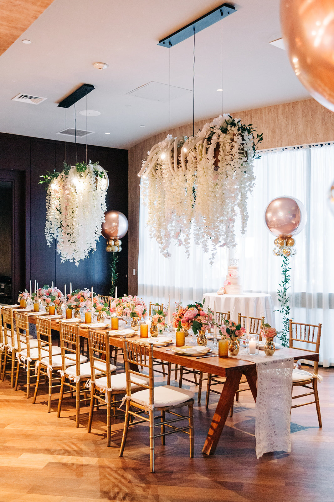 Ceiling Floral Chandelier