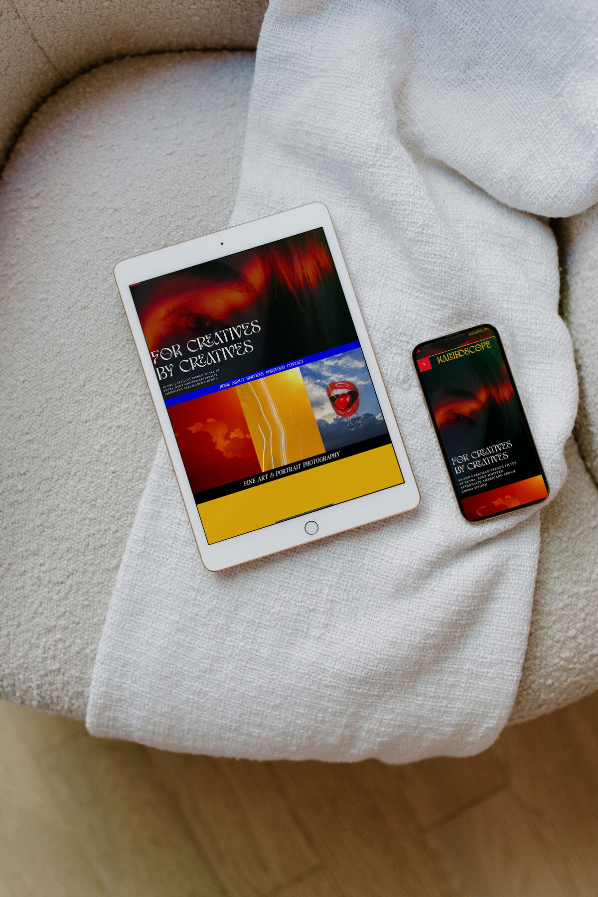 alexx mockup ipad & phone