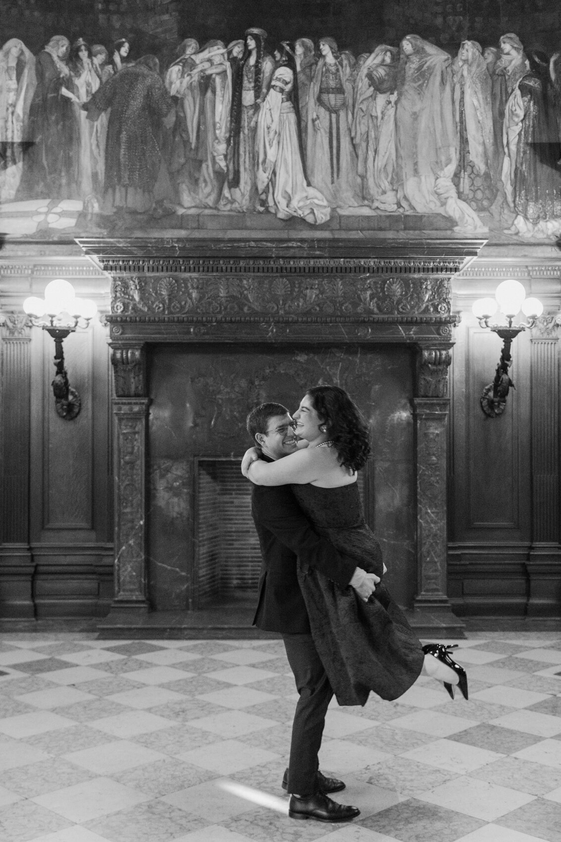 Boston Public Library Engagement Photos-Boston Wedding Photographer-56