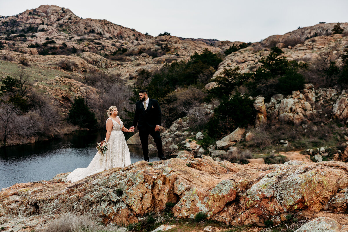 Dallas Fort Worth Elopement Photography in the mountains