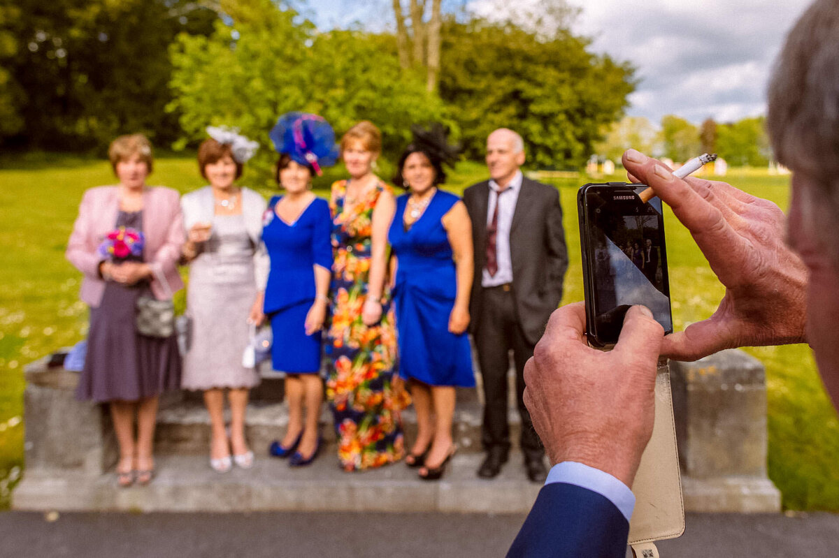 190 wedding-guest-smokes-at-kilshane
