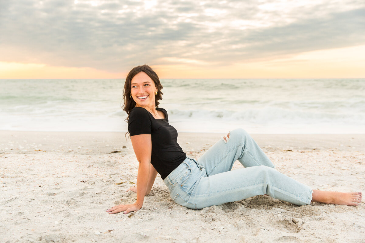 Senior Beach Picture