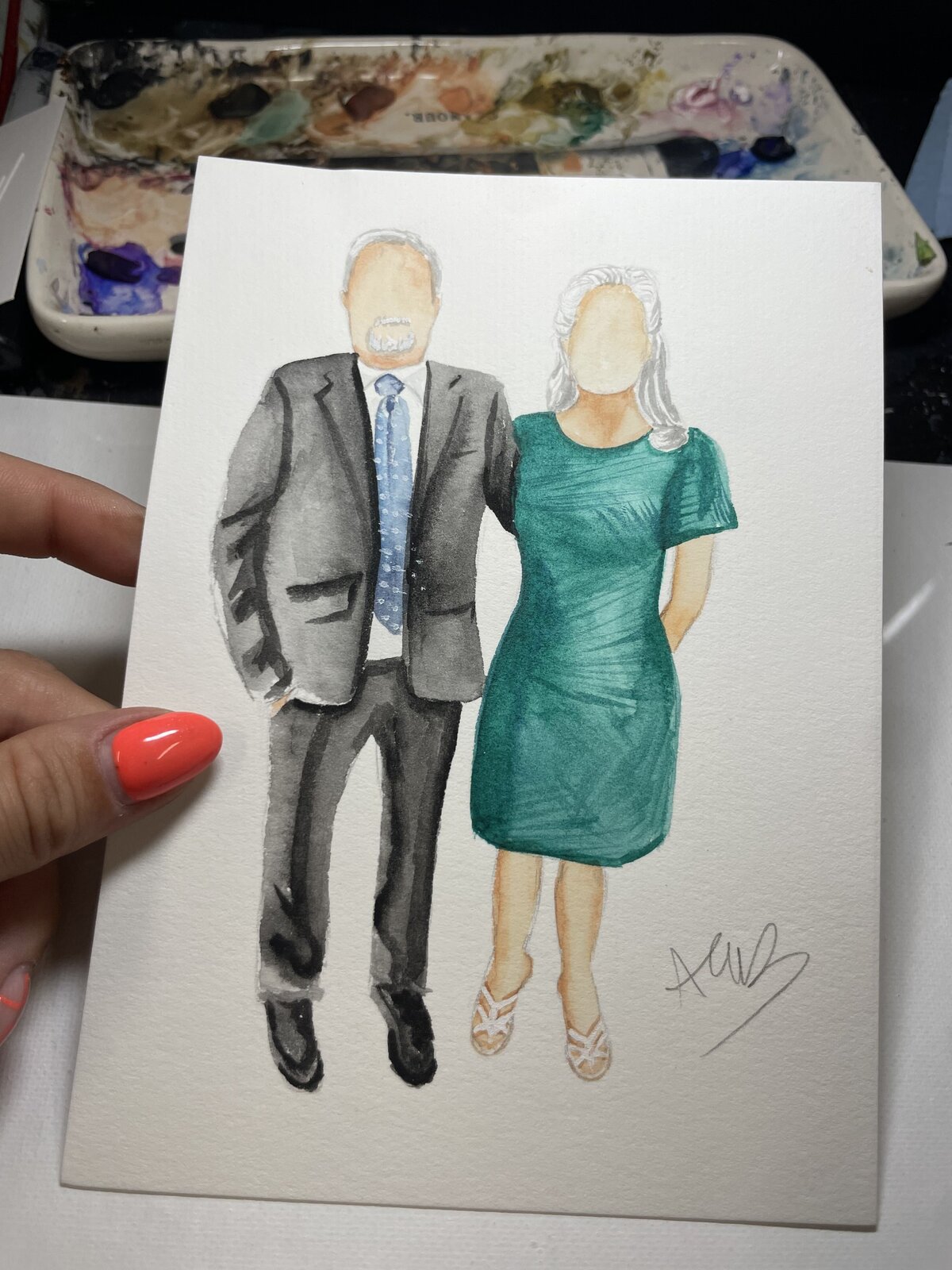 Live Guest Portrait - Couple 2