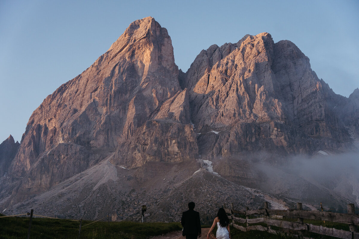 Passo delle Erbe Elopement Dolomites -1