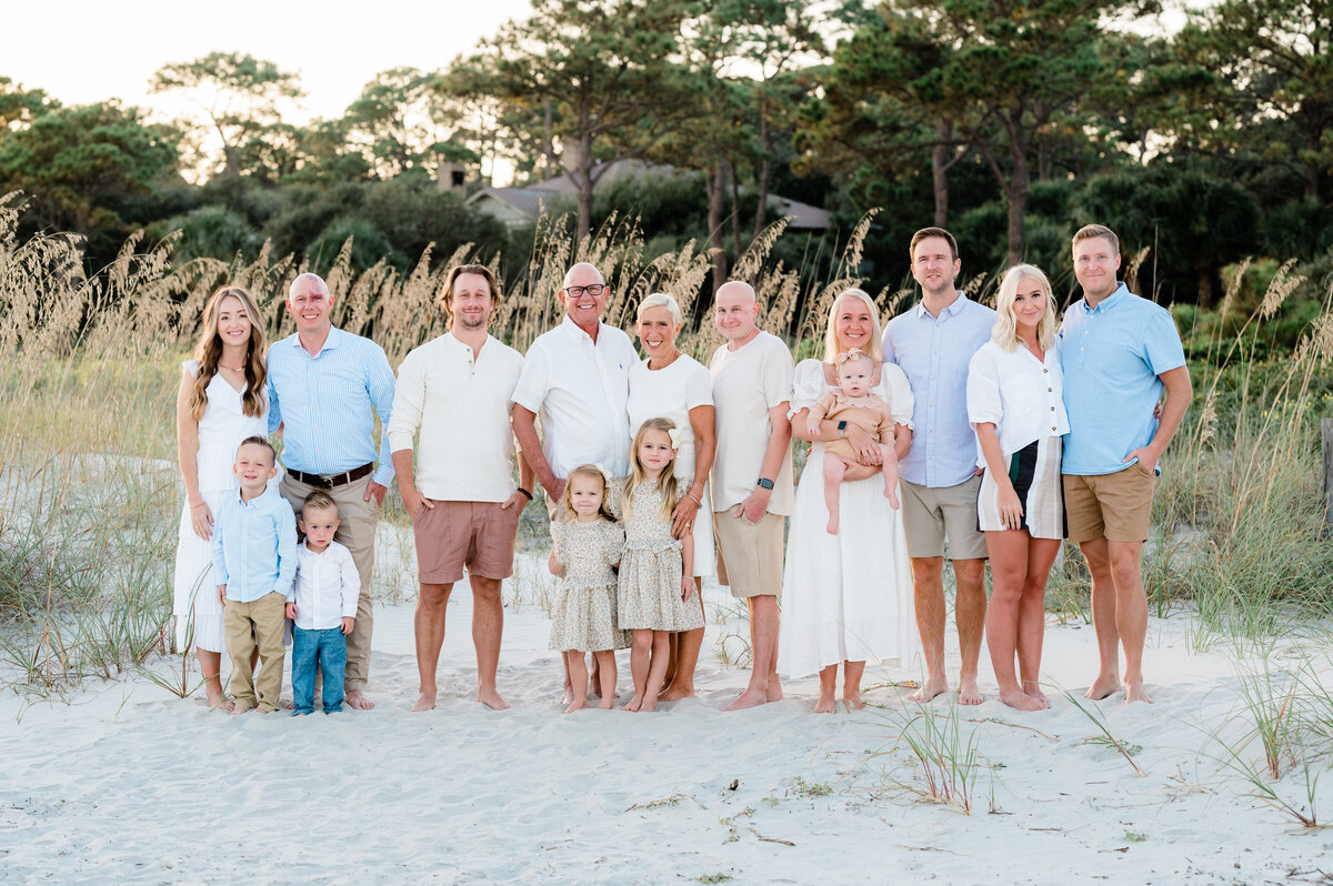 extended family at hilton head