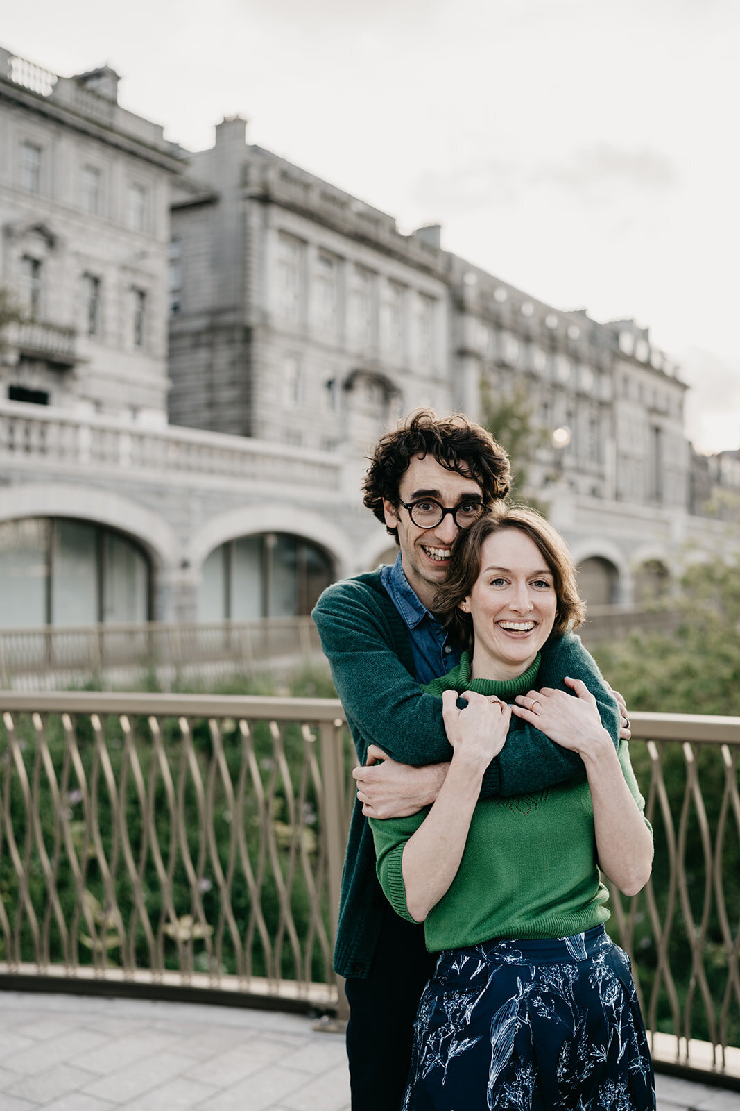 Aberdeen City Centre Couple Photos by Aberdeen Wedding Photographer Scott Arlow-47