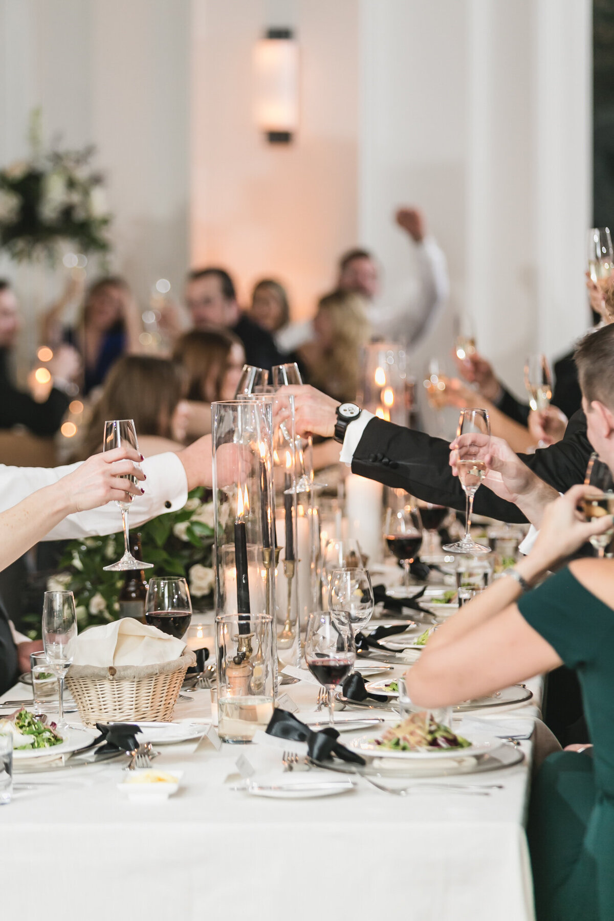 An iconic black tie Christmas wedding at the Shinola Hotel in downtown Detroit by Kari Dawson1