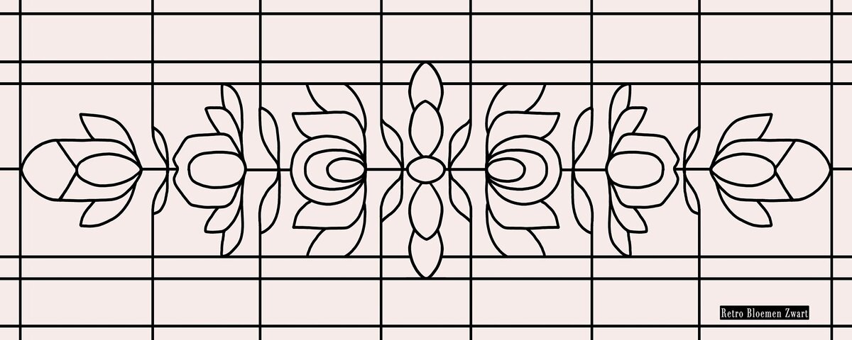 1 Retro Bloemen