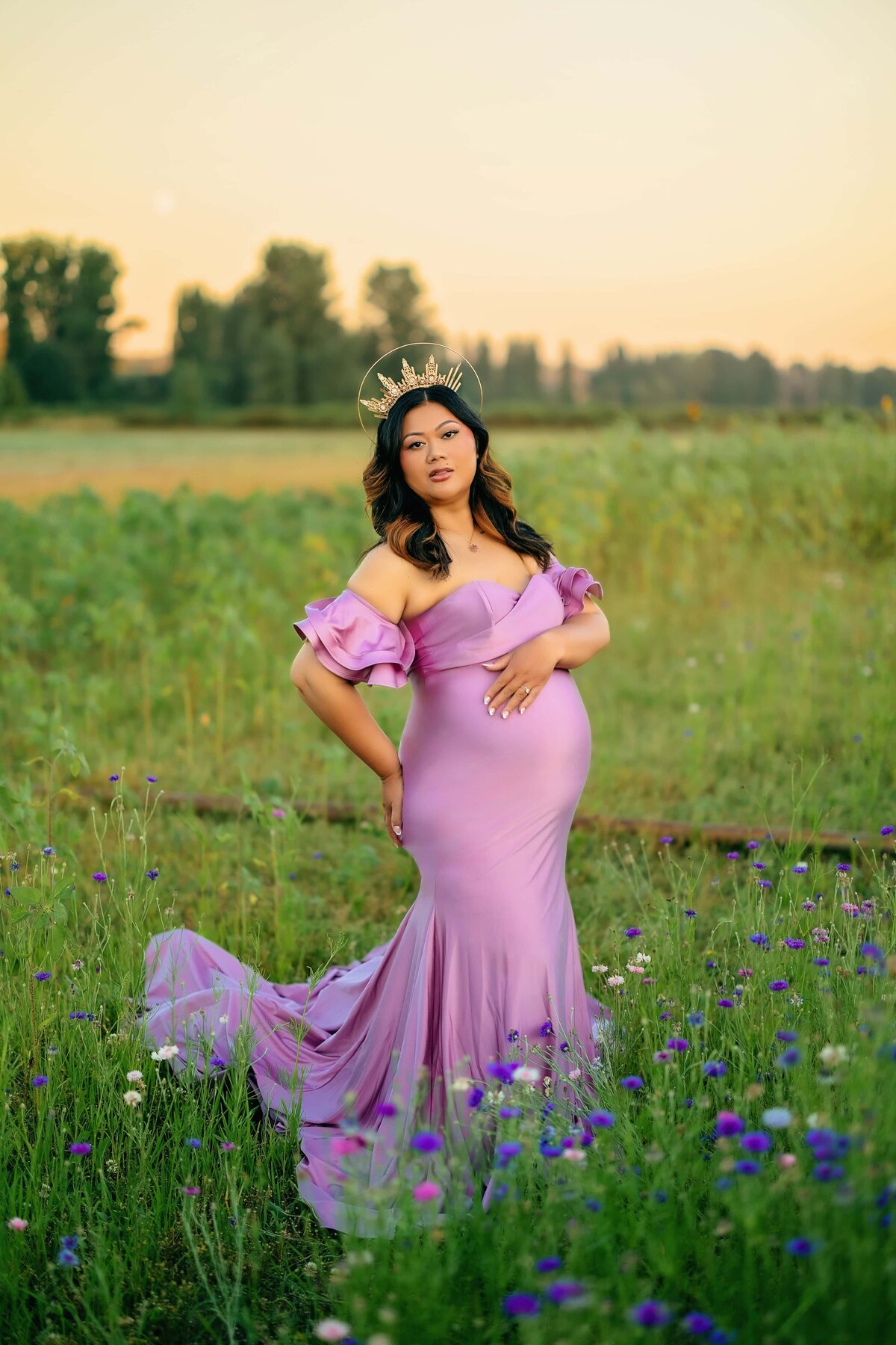 Chicago maternity client closet