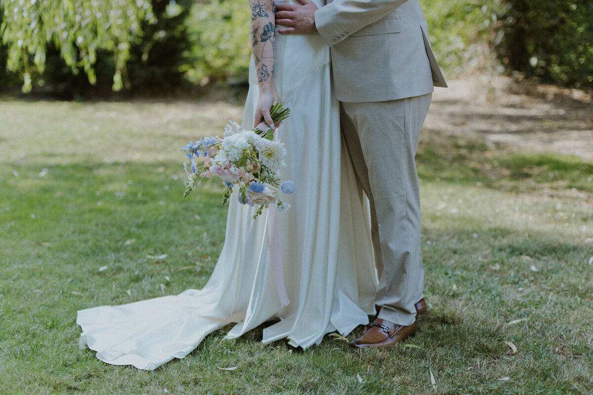 Vintage wedding dress