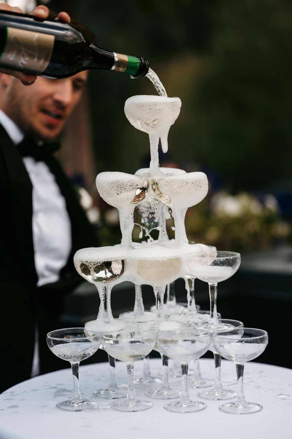 Alana-Tanner-aspen-wedding-champagne-tower