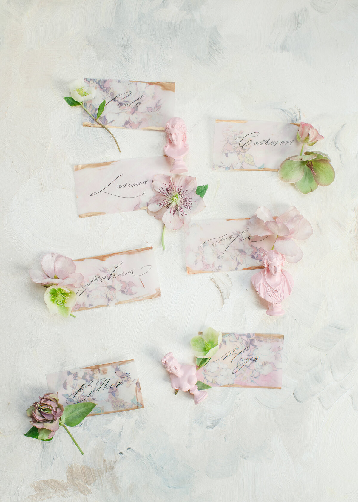 wedding nametags for france wedding. 