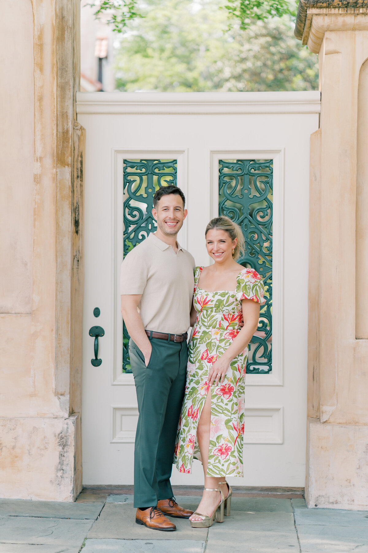 green_white_door_charleston_engagement_cute_outfits_kailee_dimeglio_photography-151