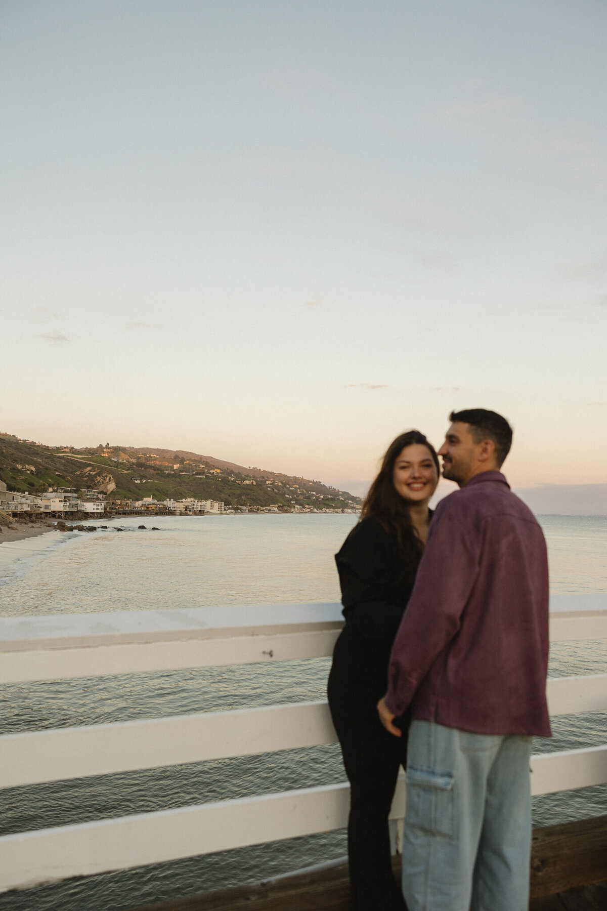 Malibu Pier Engagement Photos, Malibu Documentary Photographer, California Wedding Photographer-13