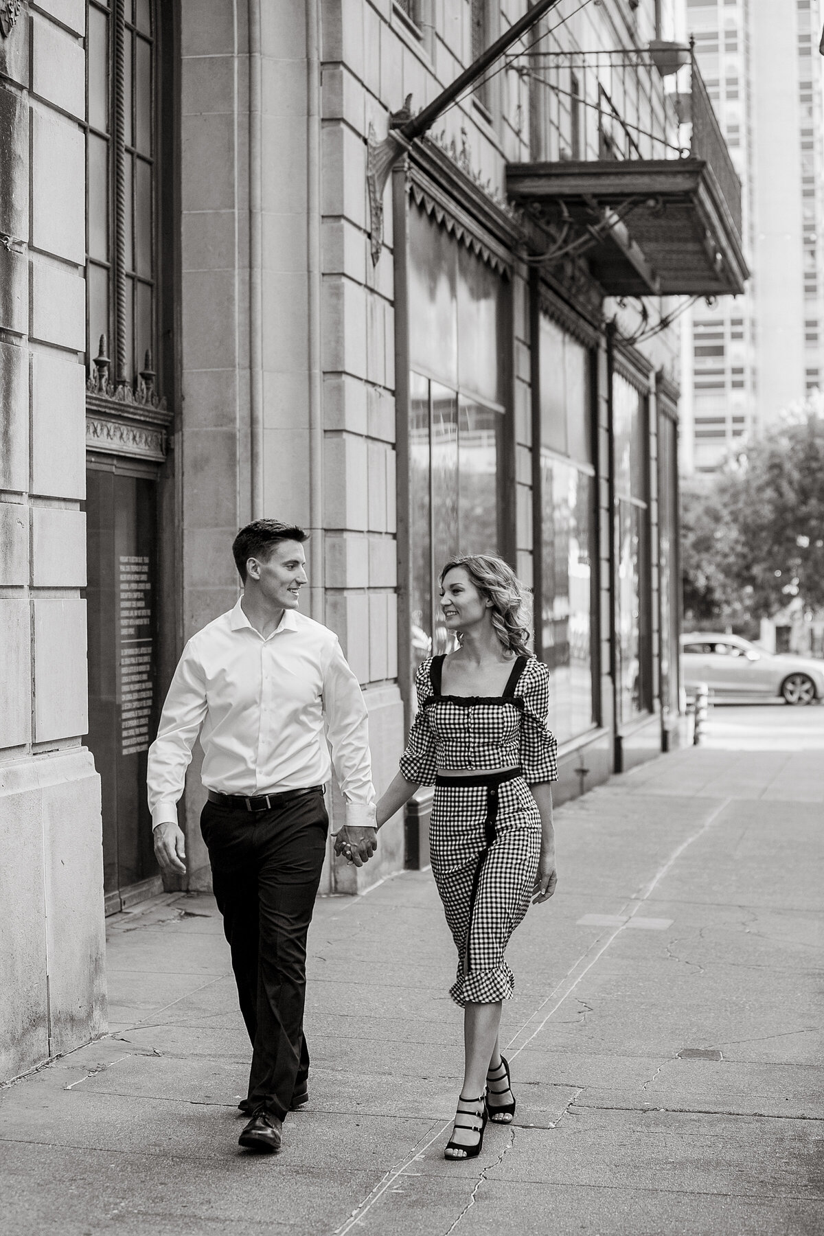 Dallas skyline engagement photos Hampton Morrow 0030