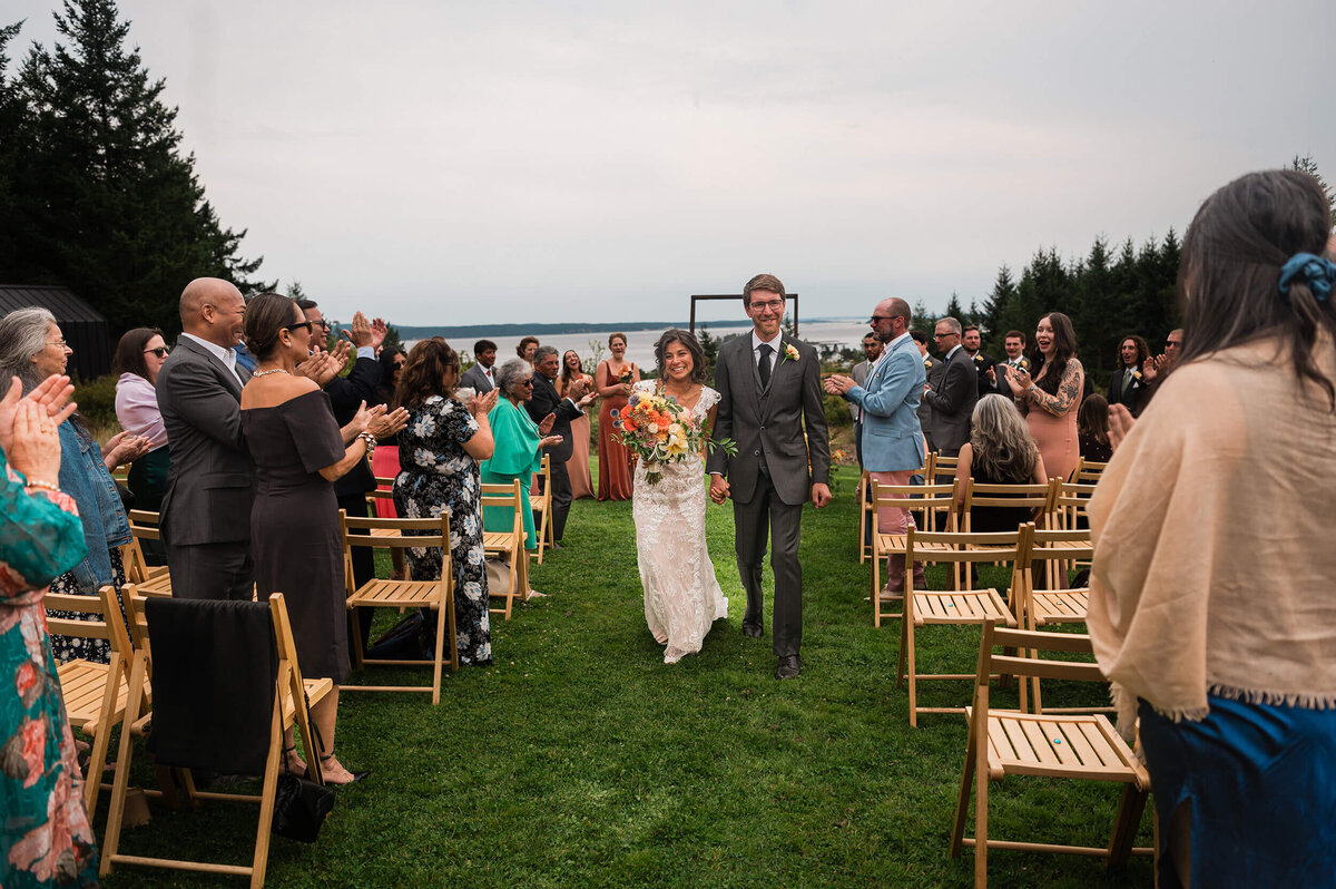 Saltwater Farm Wedding Ceremony