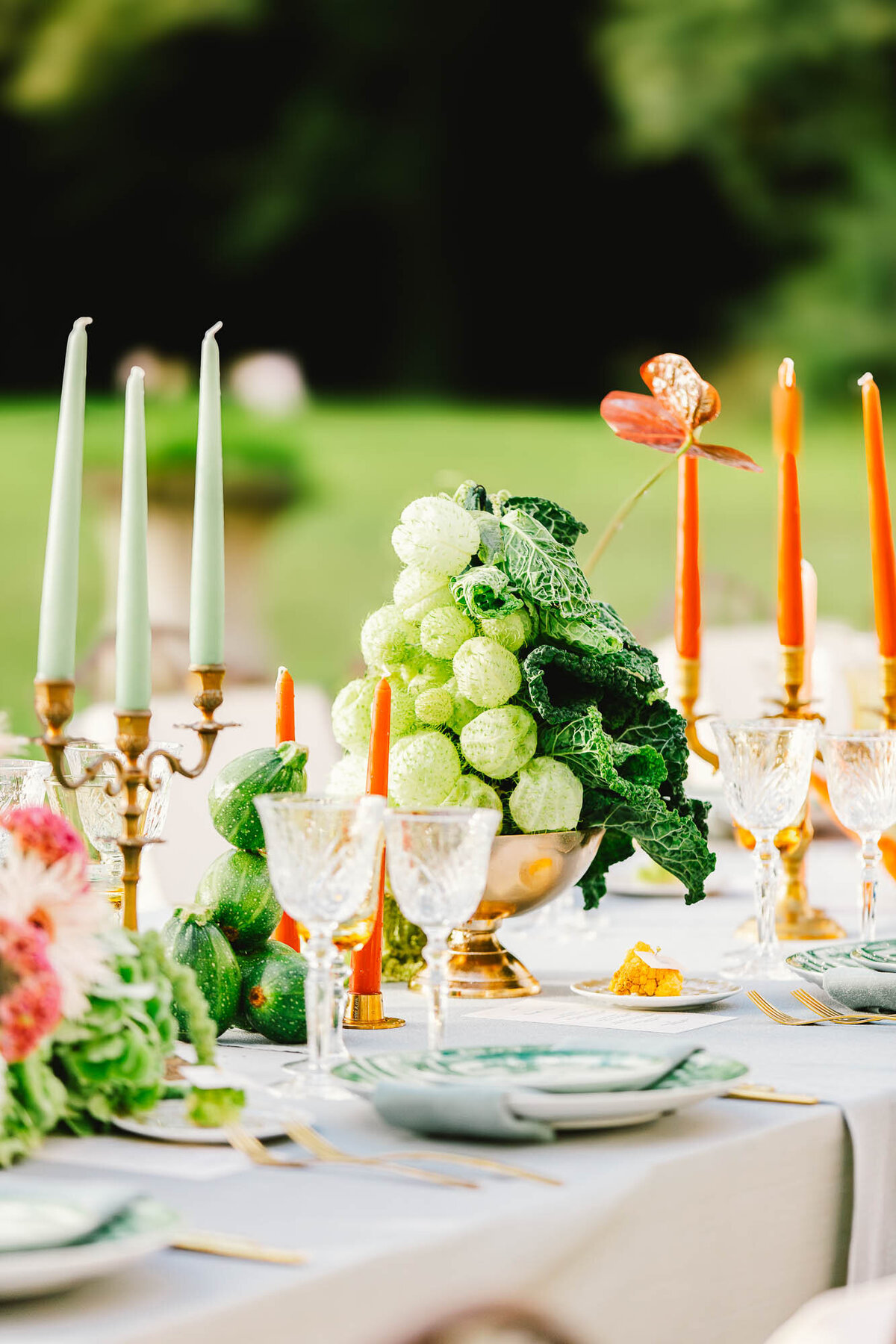 Wedding_Château _Champlâtreux_florist_trend _2025_vegetables_flowers_Capucineatelierfloral475